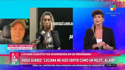 La amante de Diego Brancatelli fue suspendida en Net TV: Ataque de furia del conductor