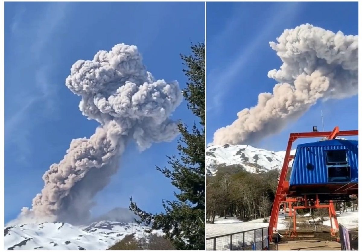 ALERTA AMARILLO «Otro volcán chileno entró en actividad y las cenizas llegaron a Neuquén»