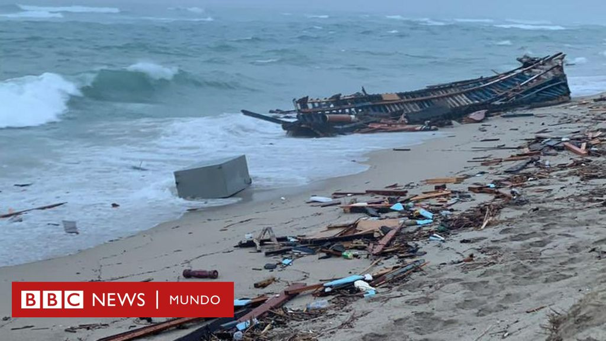 En un reciente naufragio murieron 72 personas en la costa del sur de Italia.