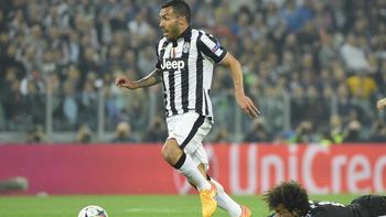Carlos Tevez, en su etapa en Juventus Carlos Tevez, en su etapa en Juventus