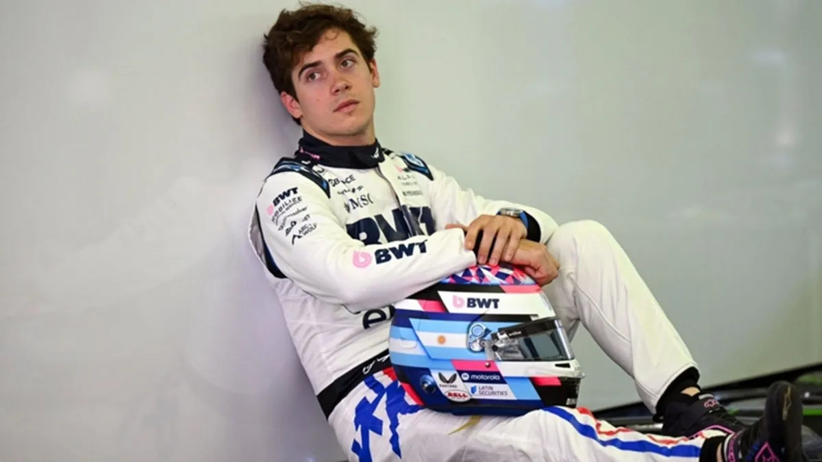 Franco Colapinto, piloto de Alpine. Franco Colapinto, piloto de Alpine.