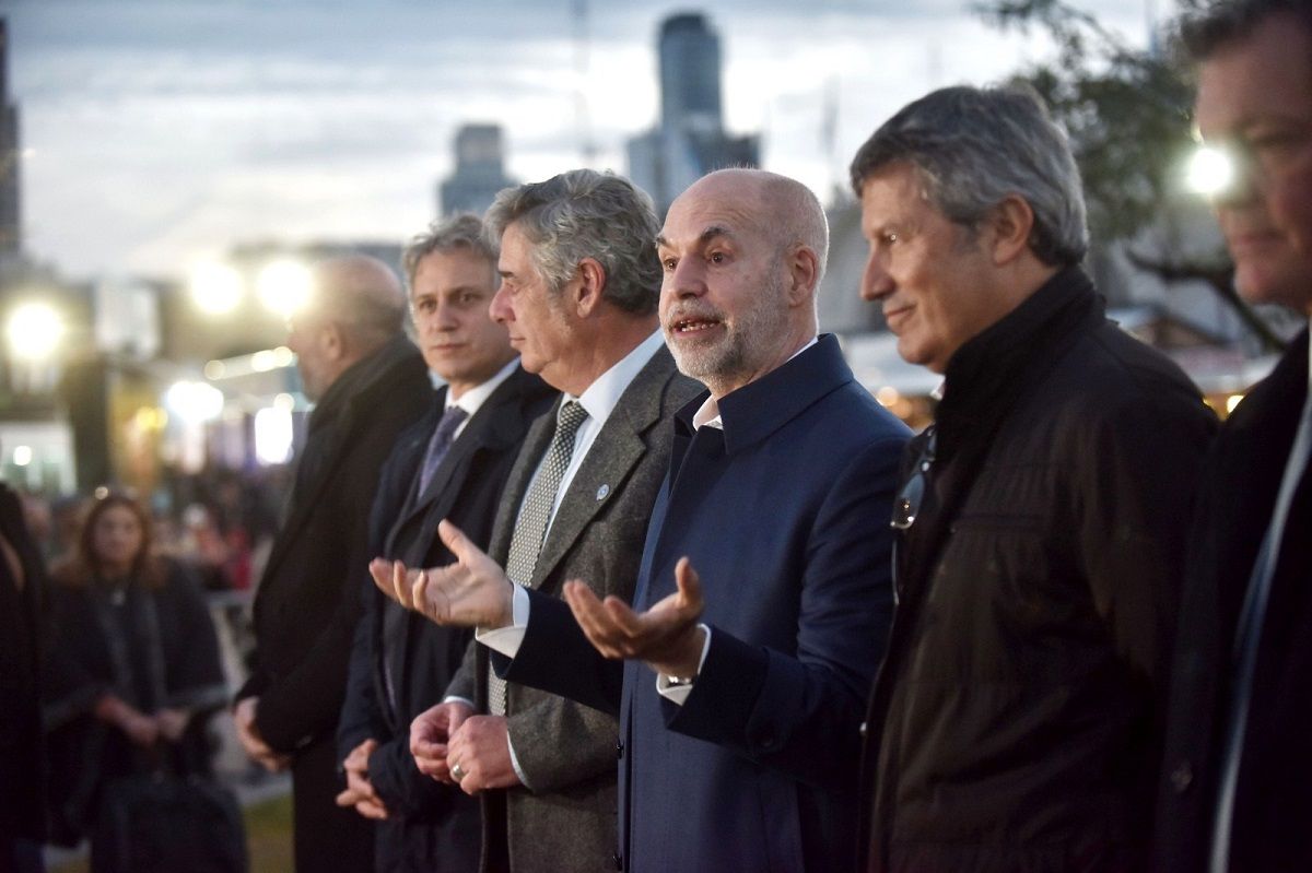 Rodriguez Larreta junto a dirigentes ruralistas