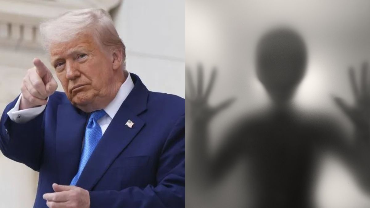 Donald Trump ordenó publicar evidencia de extraterrestres.