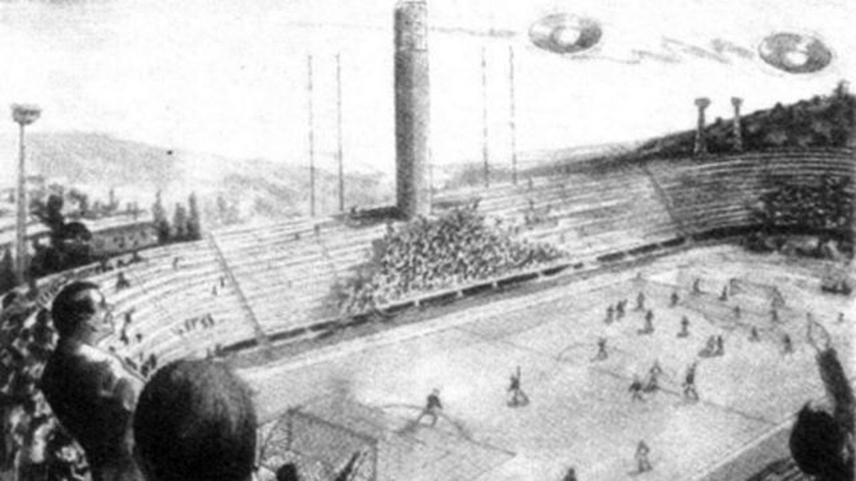 El d&iacute;a que varios ovnis suspendieron un partido de futbol en Italia. Ocurri&oacute; el 27 de octubre de 1954.