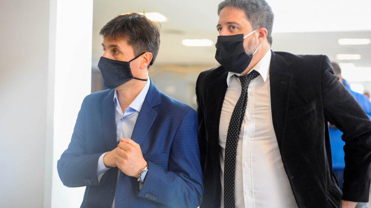 Matías Edery y Luis Schiappa Pietra, fiscales a cargo del homicidio de Jimi Altamirano Matías Edery y Luis Schiappa Pietra, fiscales a cargo del homicidio de Jimi Altamirano 