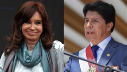 Cristina Kirchner y Pedro Castillo