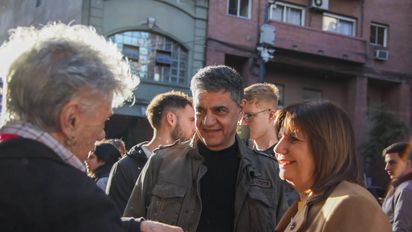 2do. paseo en 1 semana de Jorge Macri y Patricia Bullrich