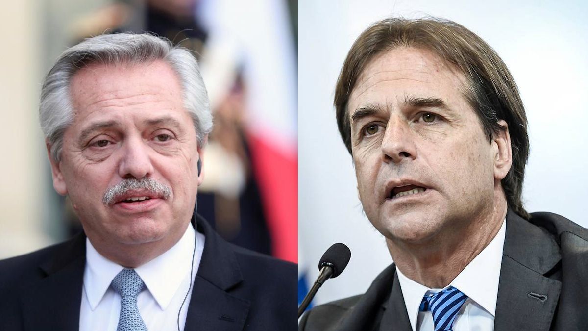 Luis Lacalle Pou y Alberto Fernández ya protagonizaron un duro cruce en la reunión por los 30 años del bloque.