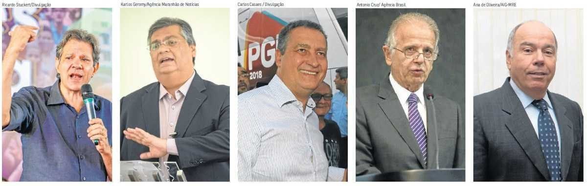 Ministros anunciados por Lula da Silva.