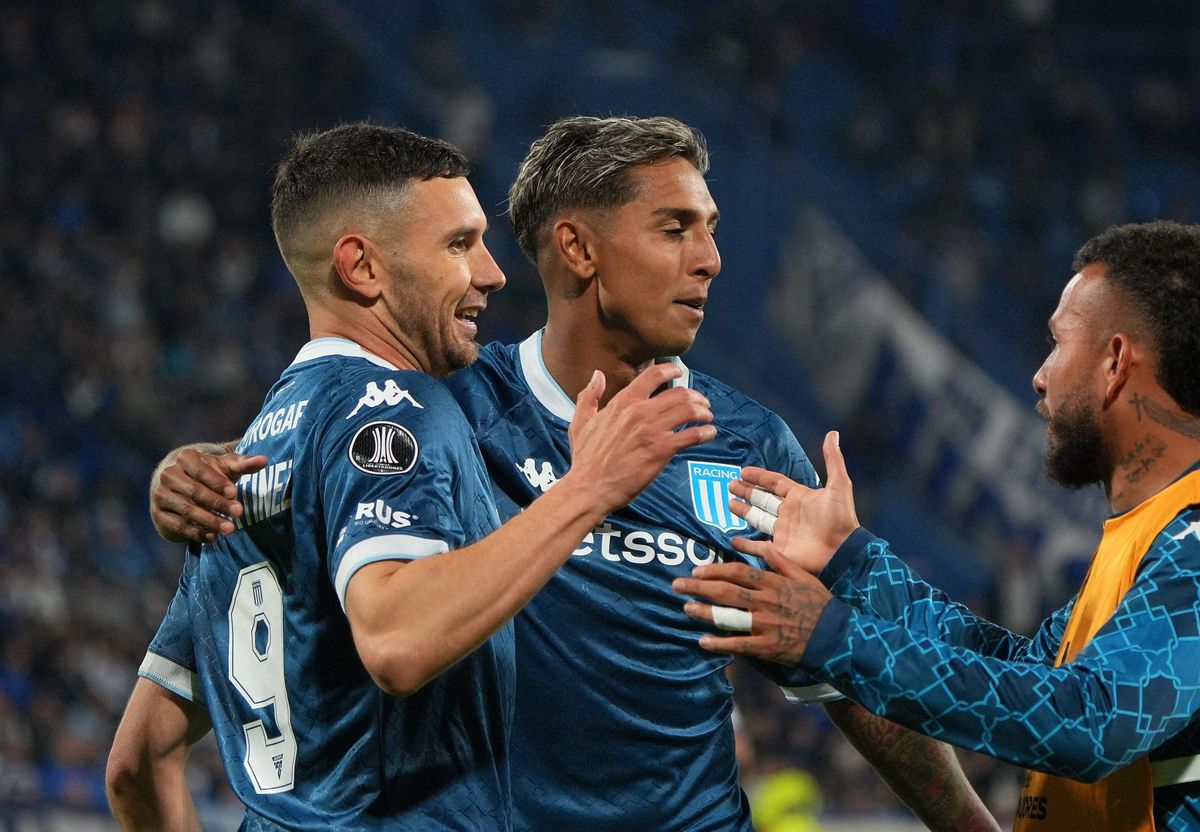 Maravilla Martínez marcó el gol de Racing Maravilla Martínez marcó el gol de Racing