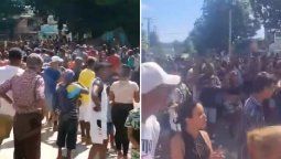 Estallido social en Cuba por apagones y la escasez en alimentos.