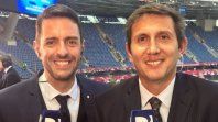 Pablo Giralt y Juan Pablo Varsky, la dupla principal de TNT Sports para los partidos de la Liga Profesional Pablo Giralt y Juan Pablo Varsky, la dupla principal de TNT Sports para los partidos de la Liga Profesional