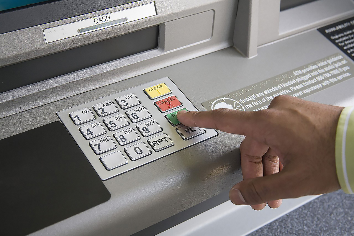 Cajero automático. Cajero automático.