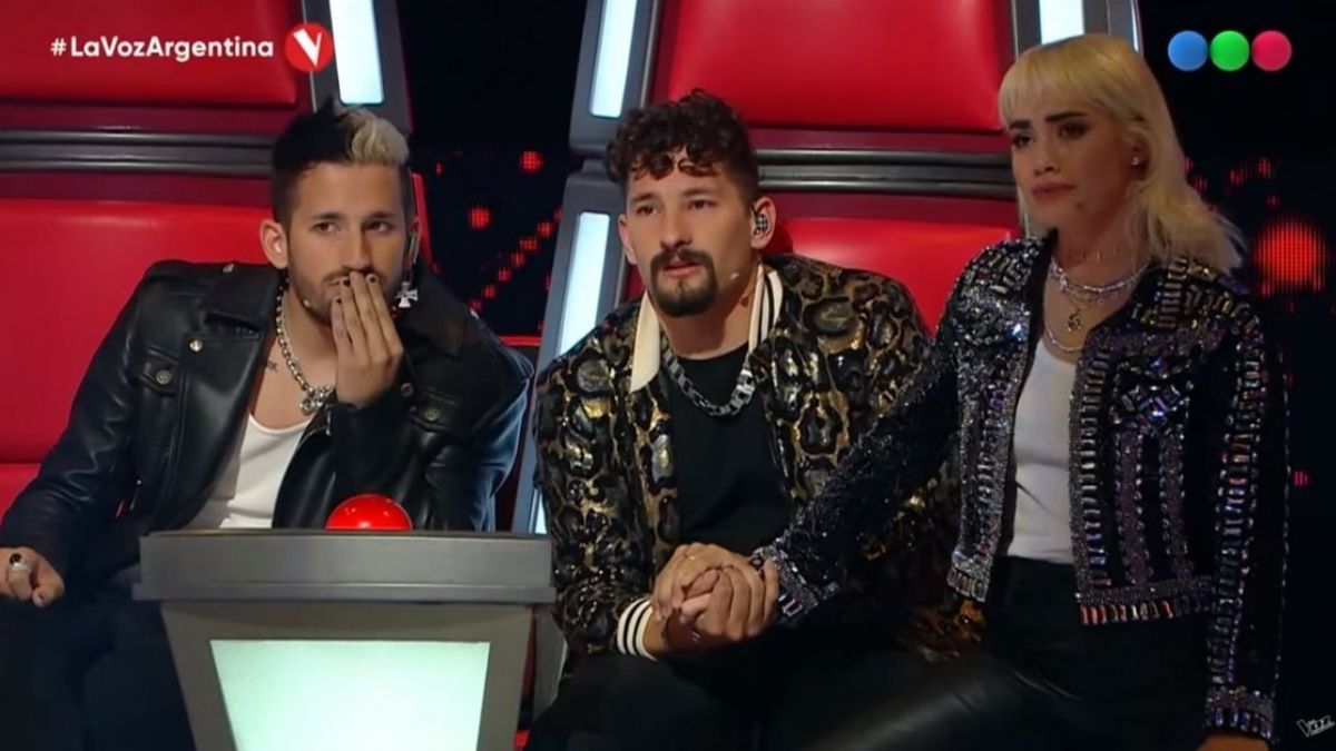 Se vivieron momentos de tensión en el escenario de La Voz Argentina