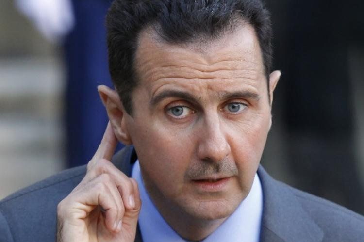 Bashar al Assad, presidente de Siria en graves problemas.