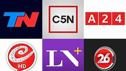 Los 6 principales canales nacionales de noticias, sumados, llegan a 7 puntos de rating Los 6 principales canales nacionales de noticias, sumados, llegan a 7 puntos de rating