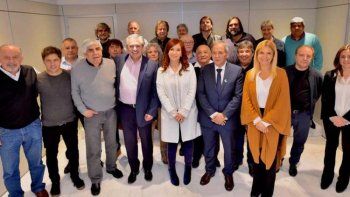 Fuerte respaldo sindicalista a Alberto F./CFK: Moyano, Baradel, Palazzo y otros