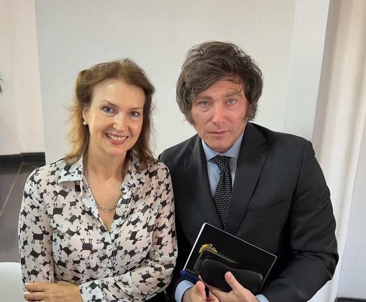 Diana Mondino, admiradora de las ideas liberales de Javier Milei.