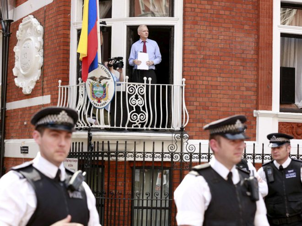 Julian Assange enfrenta un juico de extradici&oacute;n en Londres.