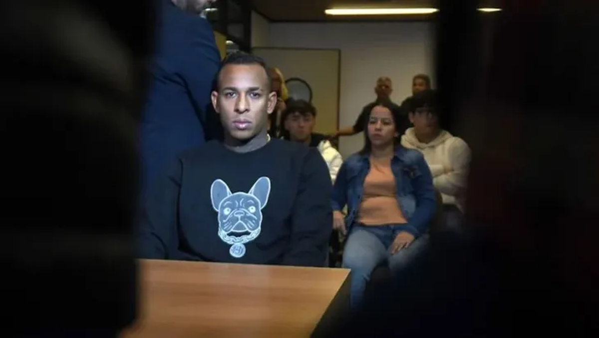 Sebastián Villa declarando en el Juicio que lo acusa por abuso sexual y violencia.