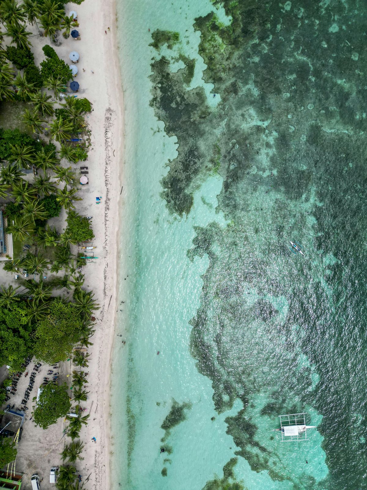 Las costas de Boracay, en Filipinas. Las costas de Boracay, en Filipinas.