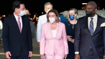 Nancy Pelosi en Taiwán. Nancy Pelosi en Taiwán.