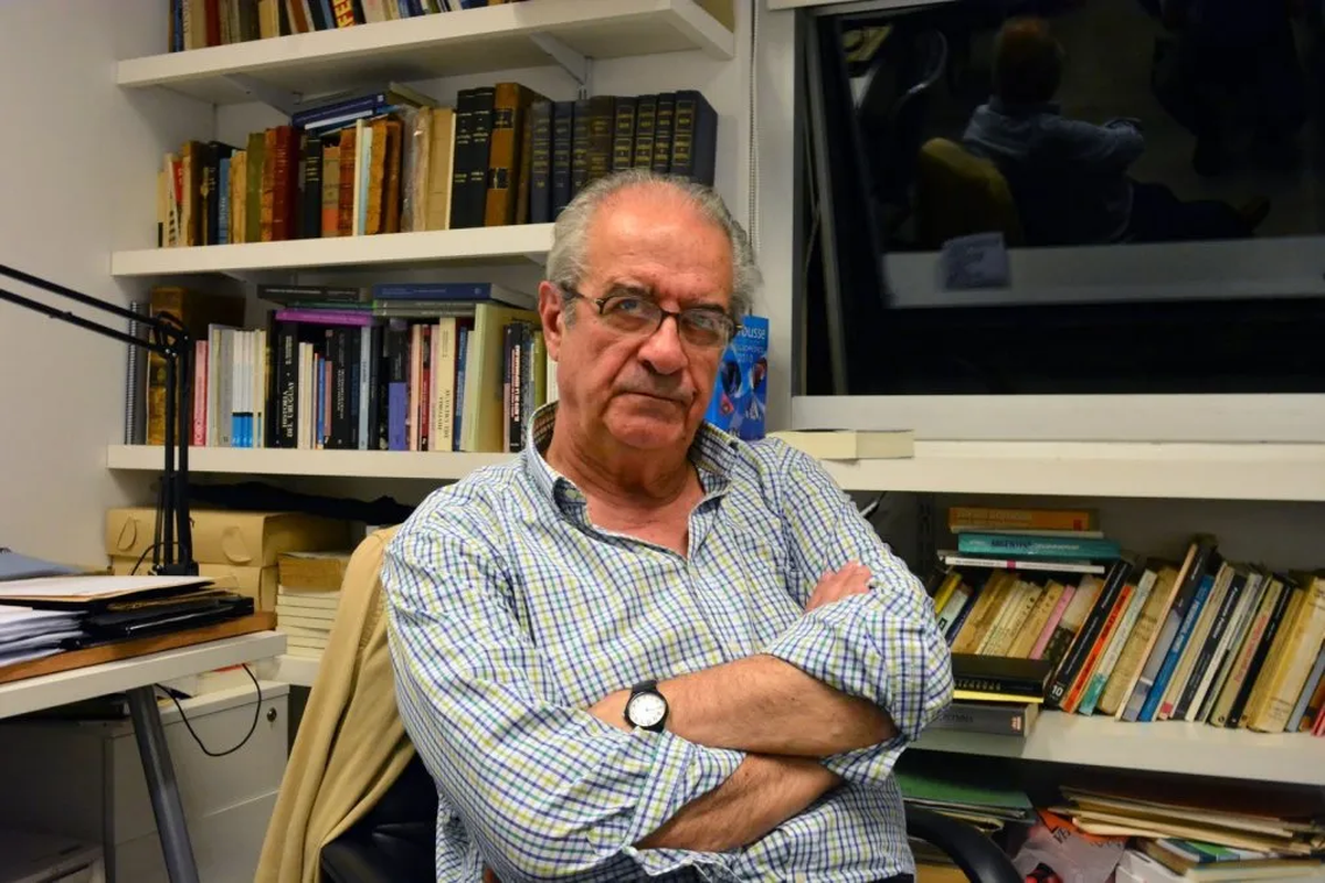 Juan Carlos Torre, sociólogo y escritor del libro que Cristina Kirchner le obsequió a Alberto Fernández. 
