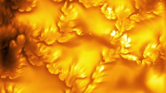 Este es el Sol: Qué significa la nueva imagen revelada por la NASA. Imagen:&nbsp;NSF, NSO, AURA, MPS, Inouye Tel.