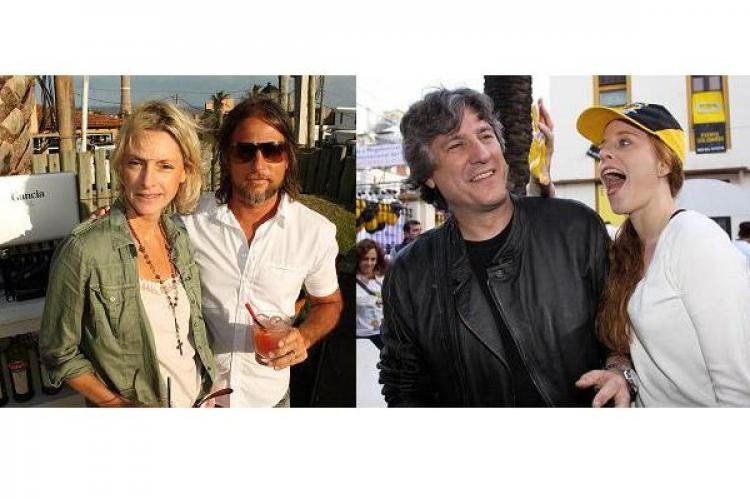 La pareja Bonomi-Kern y Boudou-Kampfer.