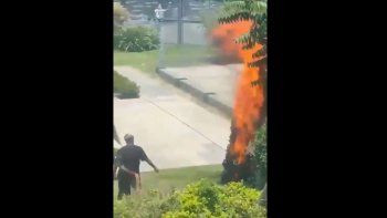 Piquete y vandalismo en un municipio de La Cámpora: Grabois se despega