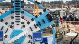 La tunelera de Aysa hizo muy bien sus trabajos
