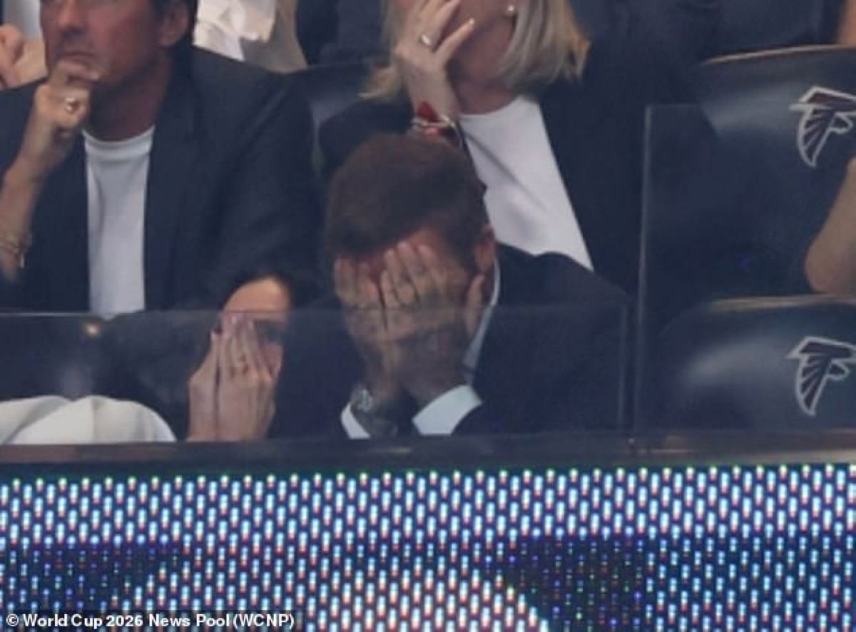 Los Beckham se agarran la cabeza con el gol de Enzo Fernández ante Inglaterra.