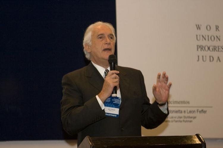 El presidente del Congreso Judío Latinoamericano, Jack Terpins.