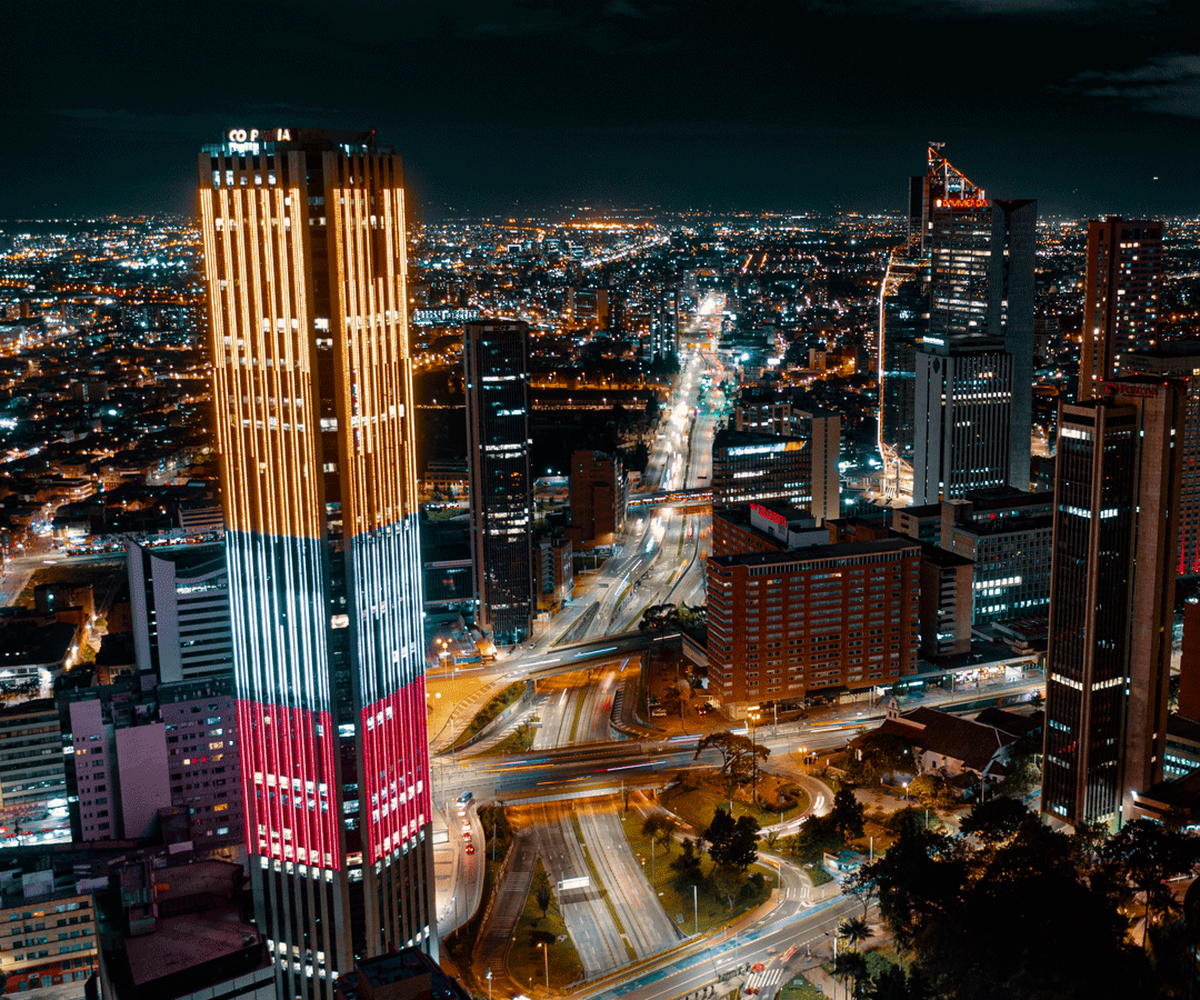 Desde el Mirador de la Torre Colpatria se pueden tomar fotografías espectaculares. Foto: Bogotá DC Travel
