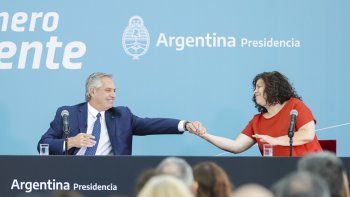 Alberto Fernández reapareció en un acto, tras el finde largo en Chapadmalal. Alberto Fernández reapareció en un acto, tras el finde largo en Chapadmalal.