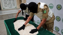 Captagon rumbo a todo el mundo.