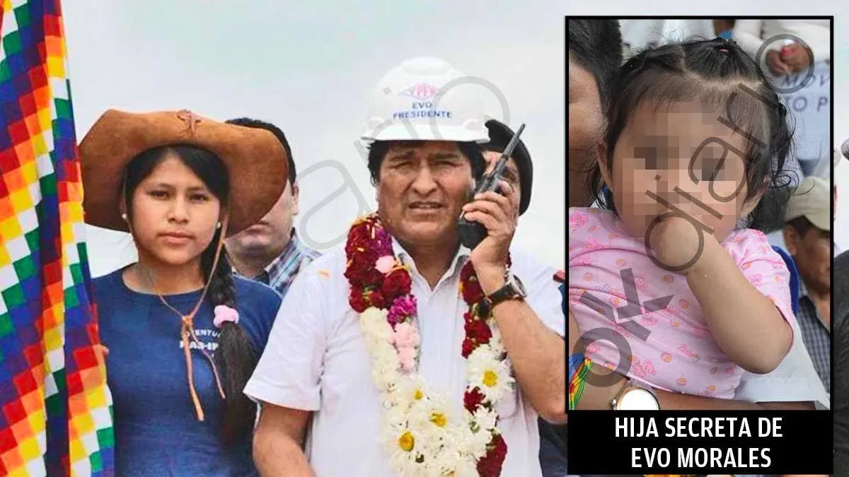 La supuesta hija secreta de Evo Morales. La supuesta hija secreta de Evo Morales.