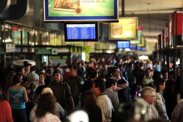 La terminal de ómnibus de Retiro