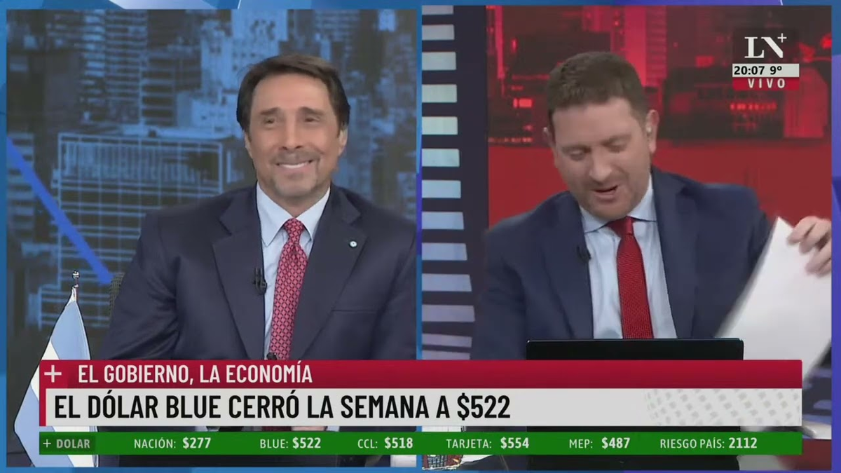 Viale y Feinmann protagonizaron el pase de LN+ hasta agosto del año pasado. Viale y Feinmann protagonizaron el pase de LN+ hasta agosto del año pasado.