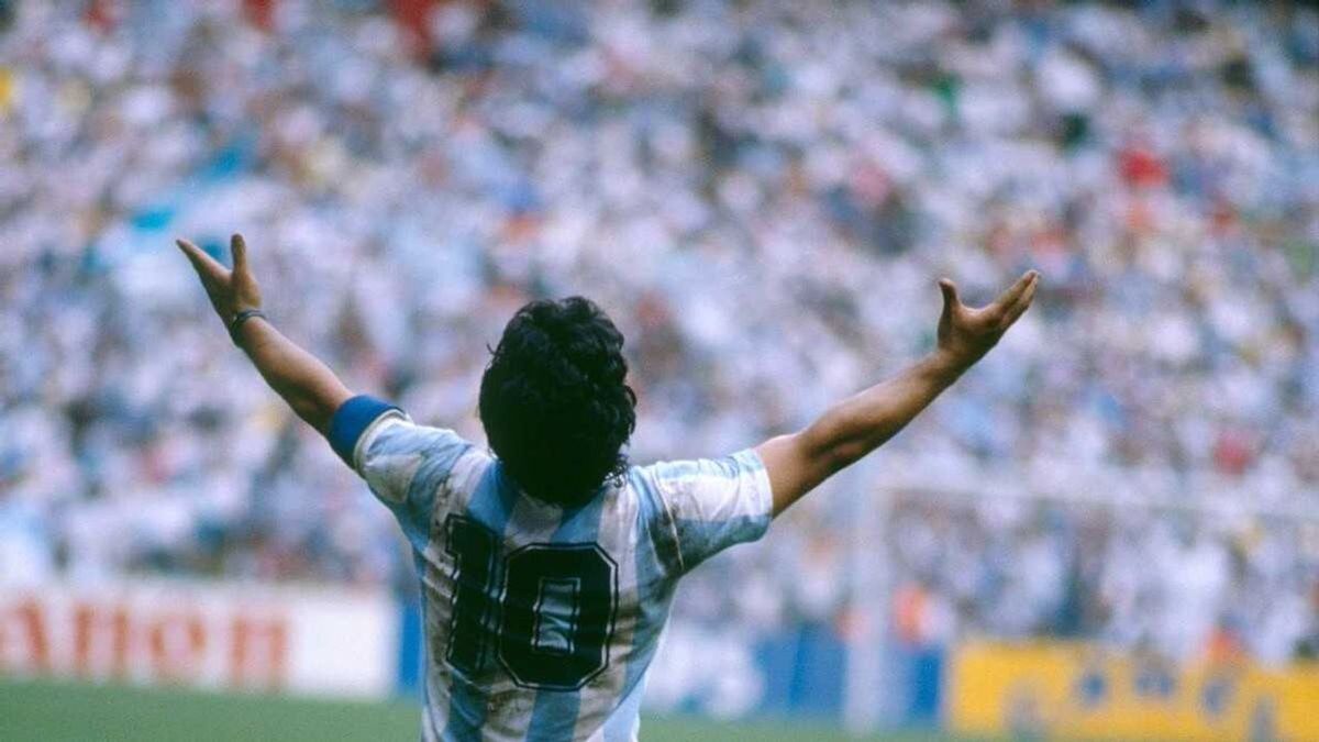Diego Armando Maradona es sinónimo de fútbol.