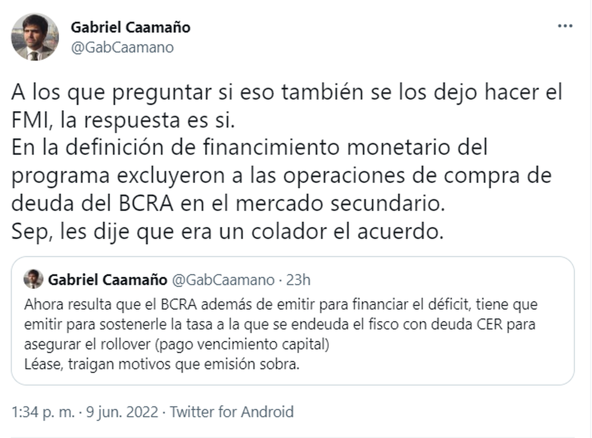Entre el FDT, JXC y el FMI, la Argentina no hace uno...