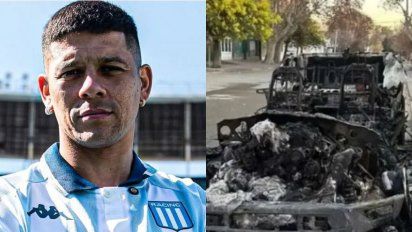 Sufre Marcos Rojo: incendiaron una Ford F-150 a su nombre