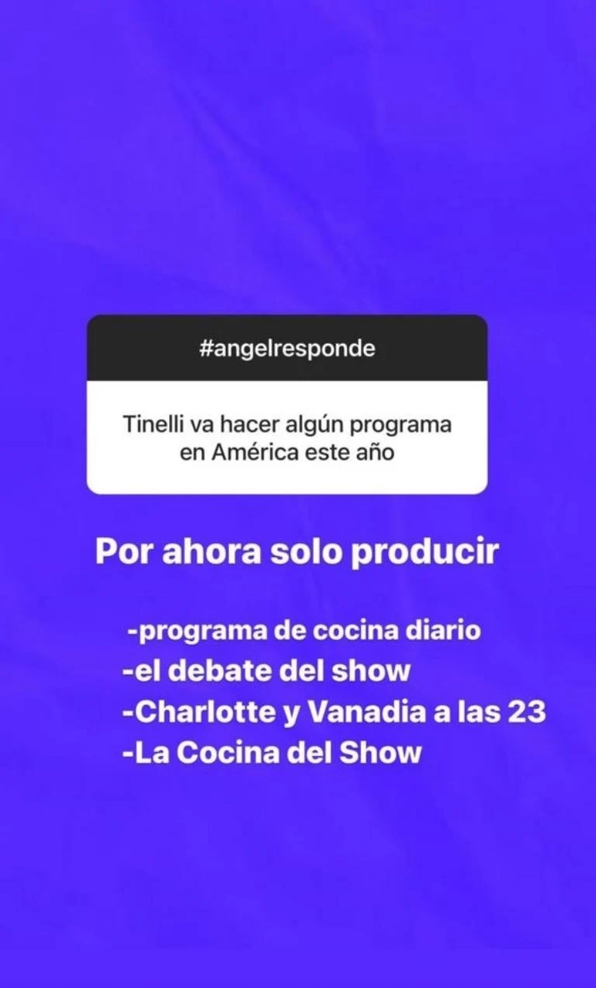 Marcelo Tinelli tiene nuevos planes para 2024. (Foto: captura Instagram Ángel De Brito). Marcelo Tinelli tiene nuevos planes para 2024. (Foto: captura Instagram Ángel De Brito).