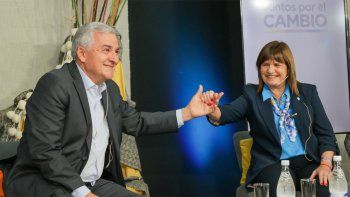 Gerardo Morales y Patricia Bullrich este lunes en la provincia de gobernador radical. Gerardo Morales y Patricia Bullrich este lunes en la provincia de gobernador radical.