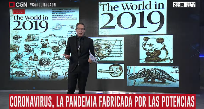 Tomás Méndez periodista de de C5N