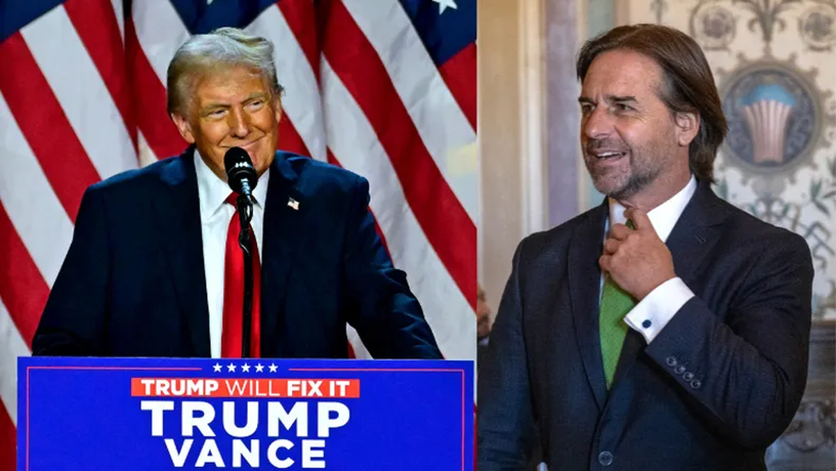 Donald Trump y Lacalle Pou Donald Trump y Lacalle Pou