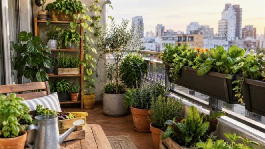 Cada vez más plantas en los balcones: Qué motivo explica el auge de los jardines urbanos