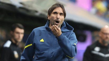 Práctica en Boca: Sin Edinson Cavani y calentura de Diego Martínez