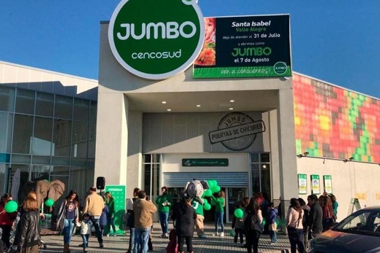 Cencosud abre nuevo supermercado Jumbo en Chile