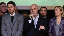 Horacio Rodríguez Larreta con Maximiliano Pullaro en Santa Fe.